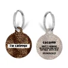 Cocopup Personalised Id Tags | Cat Id Tags-Personalised Text ID Tag - Leopard Pup