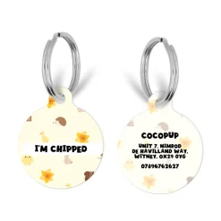 Cocopup Personalised Id Tags | Cat Id Tags-Personalised Text ID Tag - Woodland Walkies