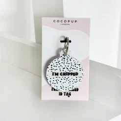 Cocopup Personalised Id Tags-Personalised Text ID Tag - Dalmatian