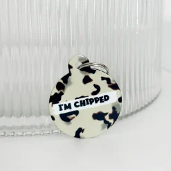 Cocopup Personalised Id Tags-Personalised Text ID Tag - Ivory Tort