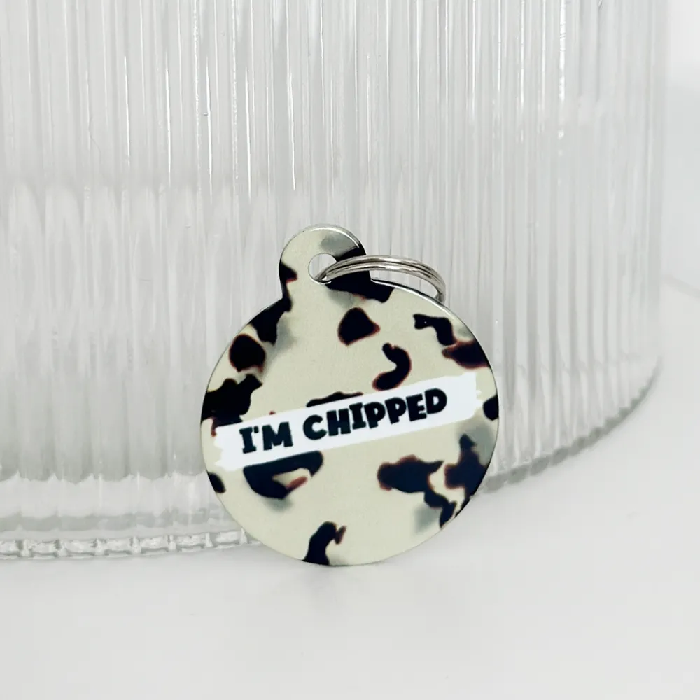 Cocopup Personalised Id Tags-Personalised Text ID Tag - Ivory Tort