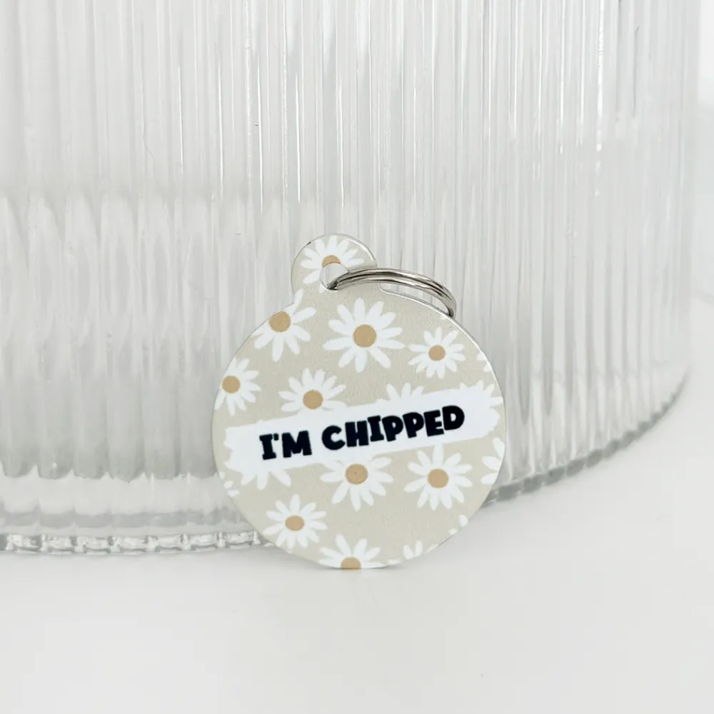 Cocopup Personalised Id Tags-Personalised Text ID Tag - Daisy Chain