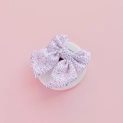 Cocopup Sailor Bow Ties-Pink Dalmatian Sailor Bow Tie