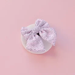 Cocopup Sailor Bow Ties-Pink Dalmatian Sailor Bow Tie
