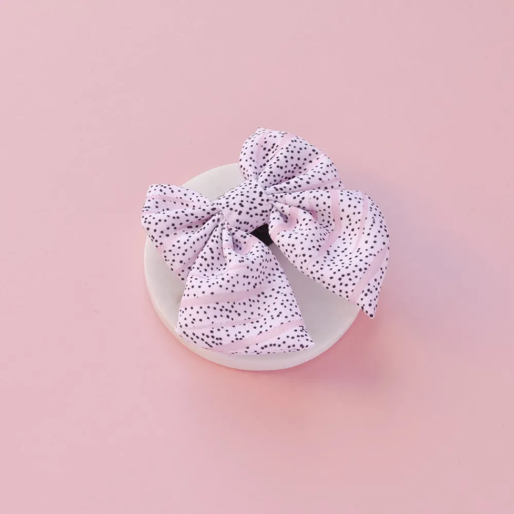 Cocopup Sailor Bow Ties-Pink Dalmatian Sailor Bow Tie