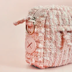 Cocopup Classic Bag Bundles-Pink Textured Tweed Dog Walking Bag Bundle - Pink Textured Tweed