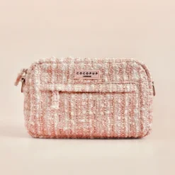 Cocopup Classic Bag Bundles-Pink Textured Tweed Dog Walking Bag Bundle - Pink Textured Tweed