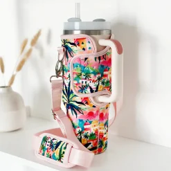 Cocopup Tumbler Carry Cases-Portofino Pup Tumbler Carry Case by Coconut Lane