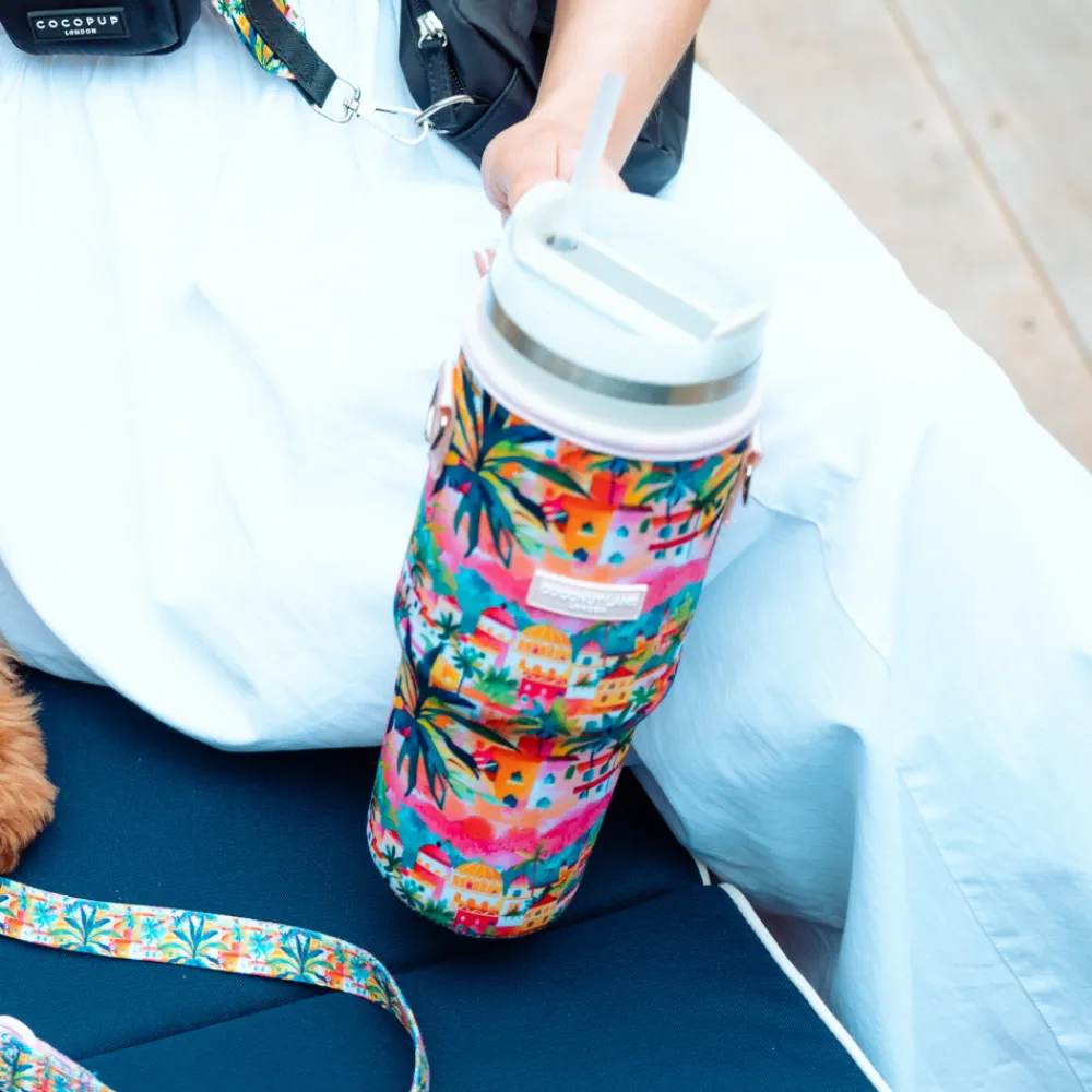 Cocopup Tumbler Carry Cases-Portofino Pup Tumbler Carry Case by Coconut Lane