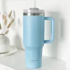 Cocopup Tumblers-Powder Blue Stainless Steel Tumbler - By Coconut Lane