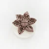 Cocopup Collar Flowers | Collar Flowers-Pup Plaid Collar Flower