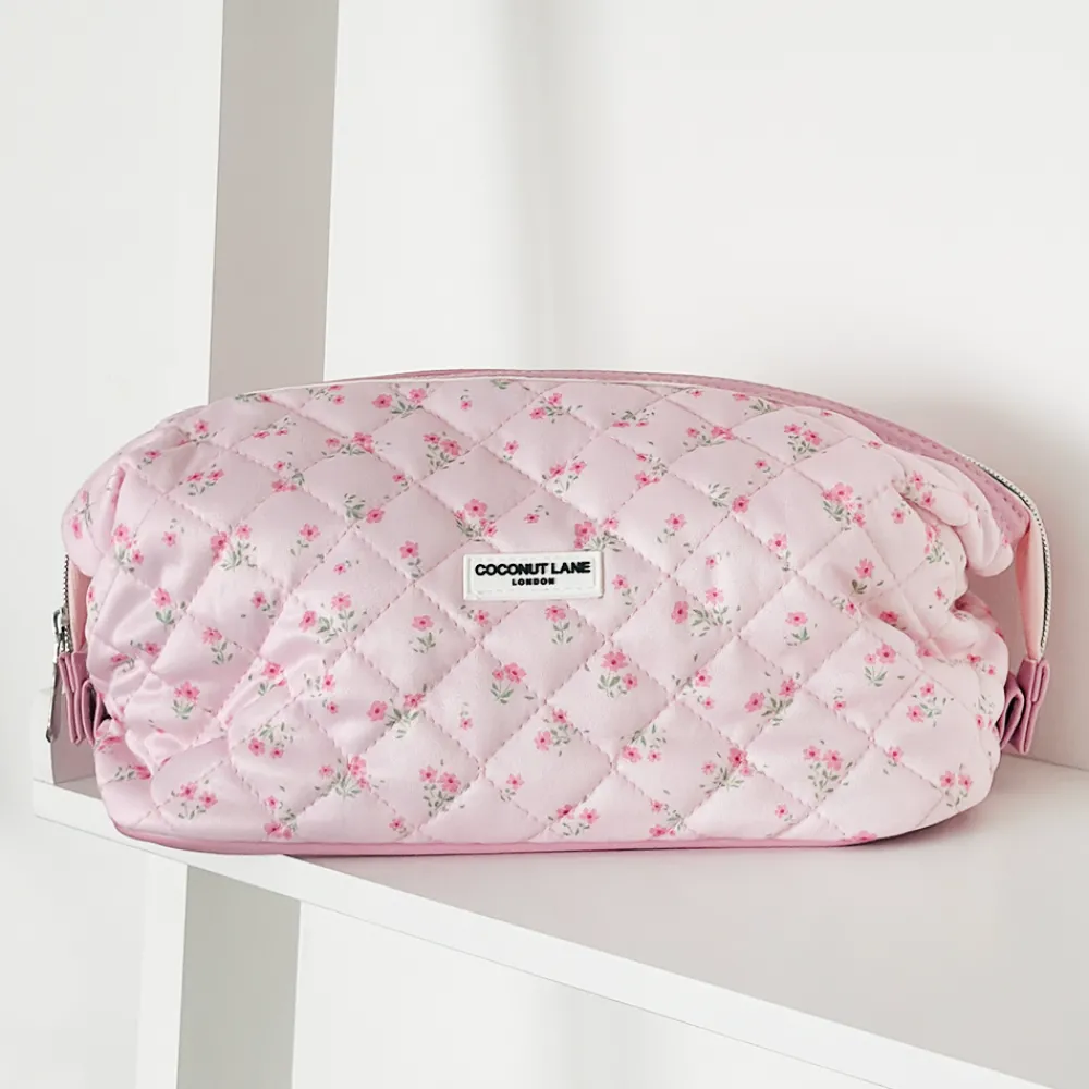 Cocopup Magic Lifestyle Pouch-Quilted Ditsy Floral Pink Magic Lifestyle Pouch - By Coconut Lane
