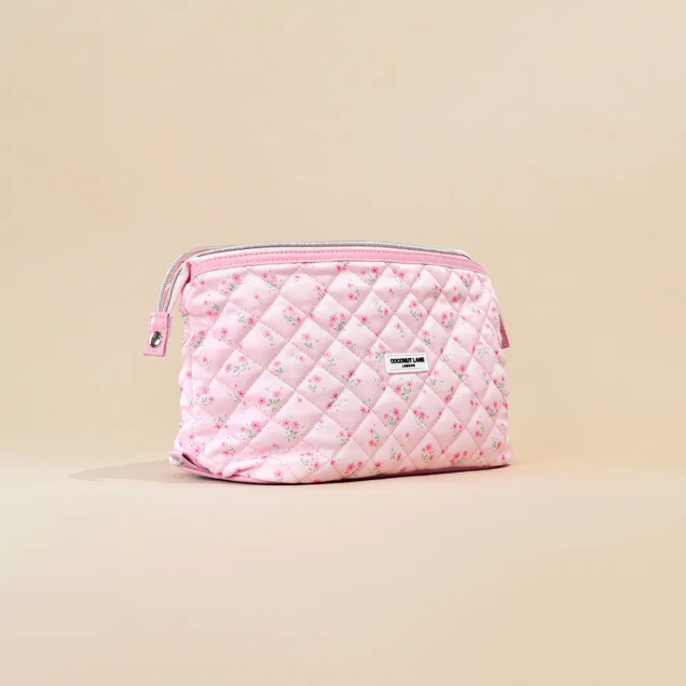 Cocopup Magic Lifestyle Pouch-Quilted Ditsy Floral Pink Magic Lifestyle Pouch - By Coconut Lane