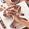 Cocopup Collars | Puppy Leads & Collars-Quilted Leopard Pup COLLAR