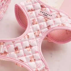 Cocopup Adjustable Neck Harnesses-Quilted Thea Teddy Adjustable Neck HARNESS