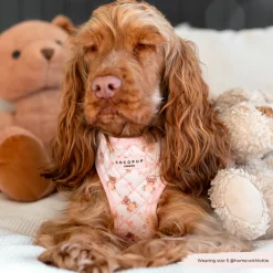 Cocopup Adjustable Neck Harnesses-Quilted Thea Teddy Adjustable Neck HARNESS