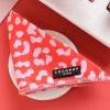 Cocopup Bandanas-Red & Pink Leopard Bandana