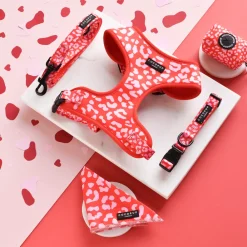 Cocopup Poop Bag Holders | Poop Bag Holders-Red & Pink Leopard Poop Bag Holder