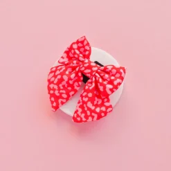 Cocopup Sailor Bow Ties-Red & Pink Leopard Sailor Bow Tie