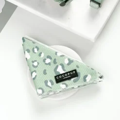 Cocopup Bandanas-Sage Leopard Bandana