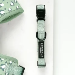 Cocopup Collars | Puppy Leads & Collars-Sage Leopard COLLAR