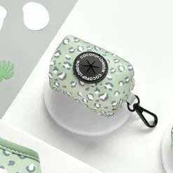 Cocopup Poop Bag Holders | Poop Bag Holders-Sage Leopard Poop Bag Holder