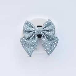 Cocopup Sailor Bow Ties-Sage Leopard Sailor Bow Tie