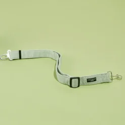 Cocopup Seatbelt Restraints-Seat Belt Restraint - Sage Tweed