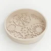Cocopup Slow Feed Dog Bowls-Silicone Slow Feed Dog Bowl - Baby Pink Flowers