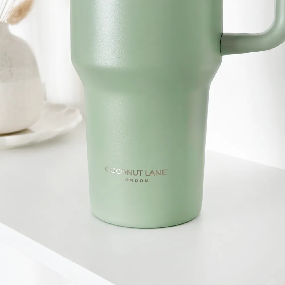 Cocopup Tumblers-Soft Sage Stainless Steel Tumbler - By Coconut Lane