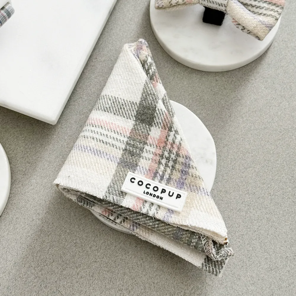 Cocopup Bandanas-Spring Plaid Bandana