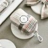 Cocopup Poop Bag Holders | Poop Bag Holders-Spring Plaid Poop Bag Holder