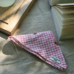 Cocopup Bandanas-Strawberry Picnic Pup Bandana