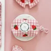 Cocopup Poop Bag Holders | Poop Bag Holders-Strawberry Picnic Pup Poop Bag Holder