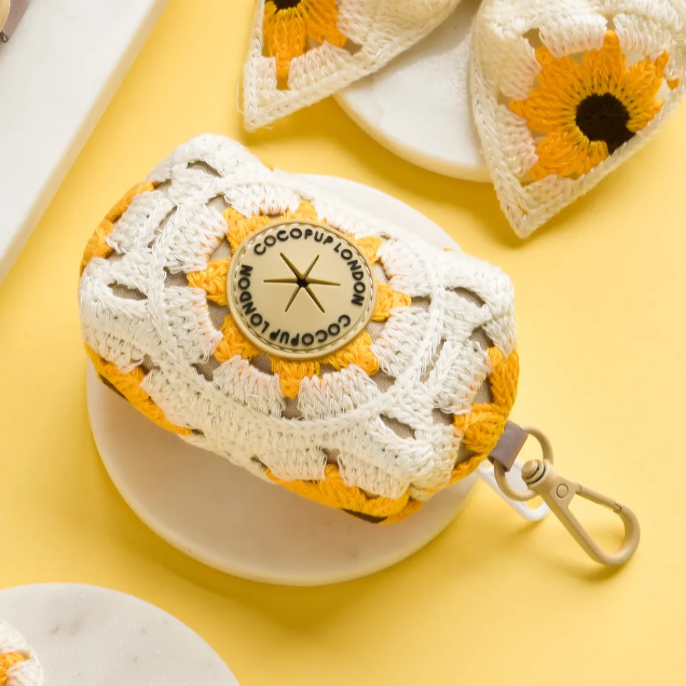 Cocopup Poop Bag Holders | Poop Bag Holders-Sunflower Patch Poop Bag Holder