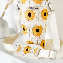 Cocopup Tumbler Carry Cases-Sunflower Patch Tumbler Carry Case by Coconut Lane