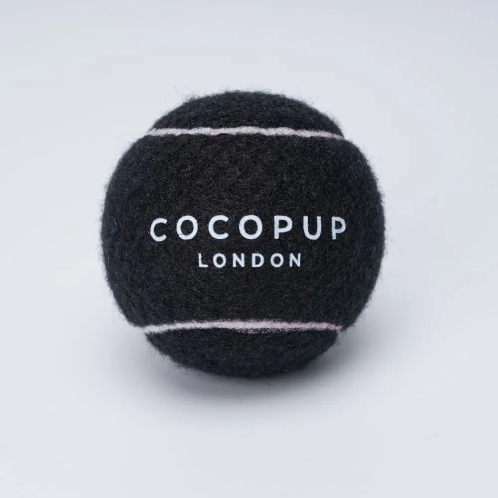 Cocopup Rucksack Accessories | Tennis Balls-Tennis Ball - Midnight Black