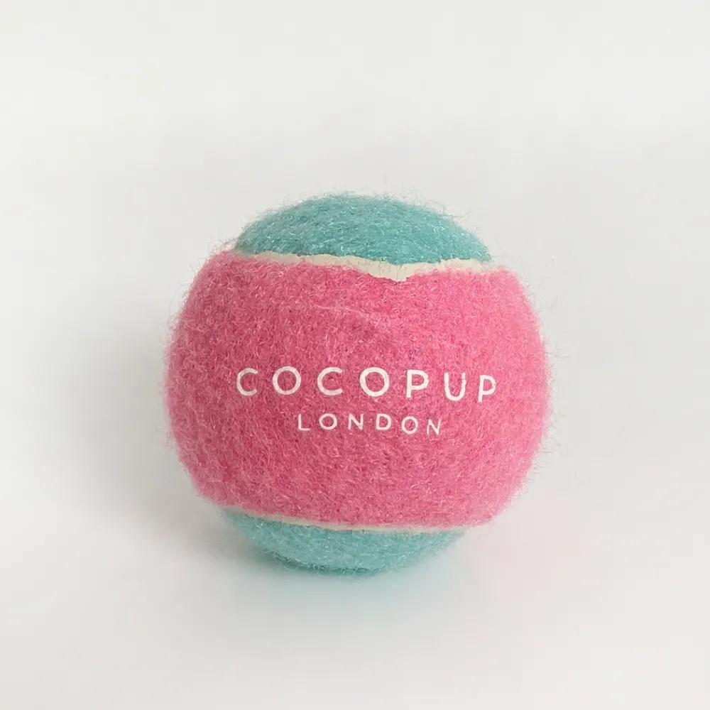 Cocopup Rucksack Accessories | Tennis Balls-Tennis Ball - Pink & Blue