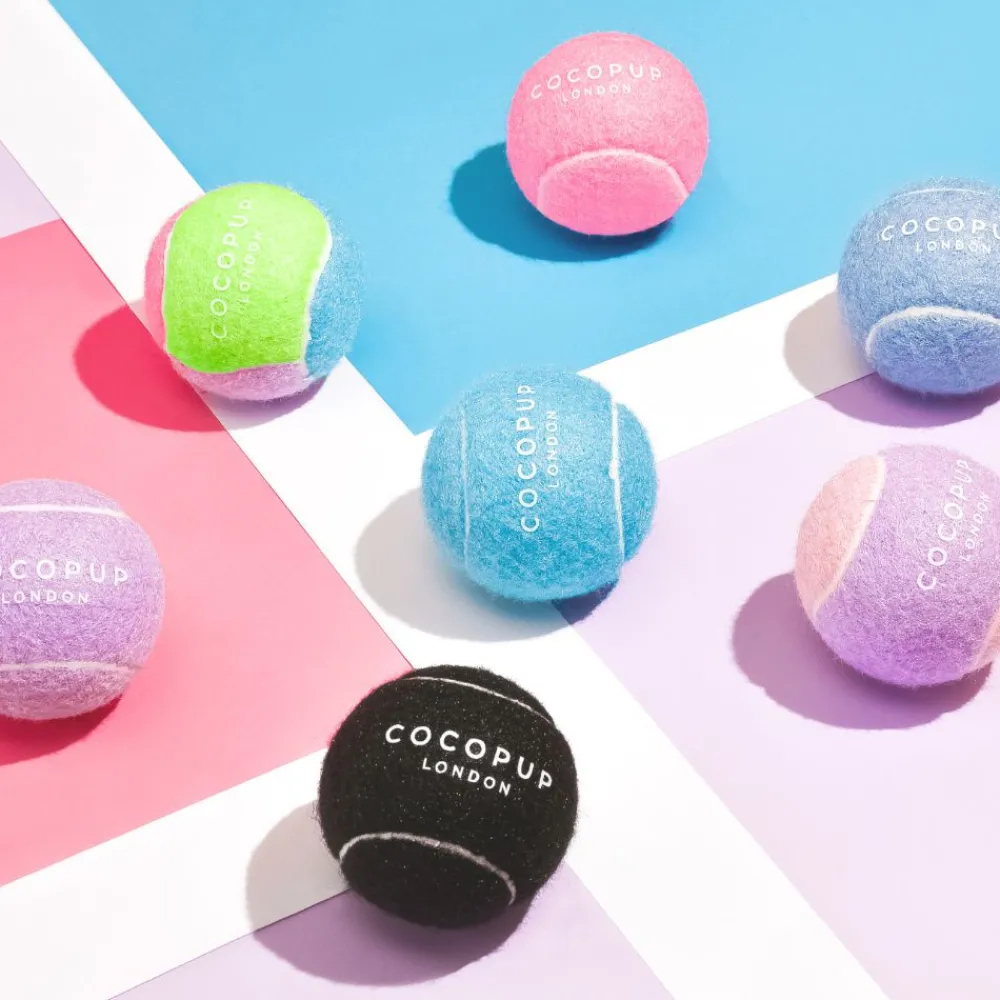 Cocopup Rucksack Accessories | Tennis Balls-Tennis Ball - Pink & Lilac
