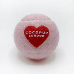 Cocopup Tennis Balls | Tennis Balls 🎾-Tennis Ball - Pink & Red Heart