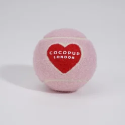 Cocopup Tennis Balls | Tennis Balls 🎾-Tennis Ball - Pink & Red Heart