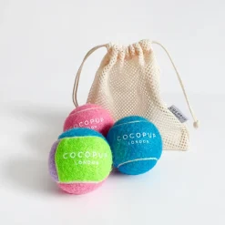 Cocopup Tennis Balls | Tennis Balls 🎾-Tennis Ball BUNDLE - Bold & Bright, Pink, Bright Blue