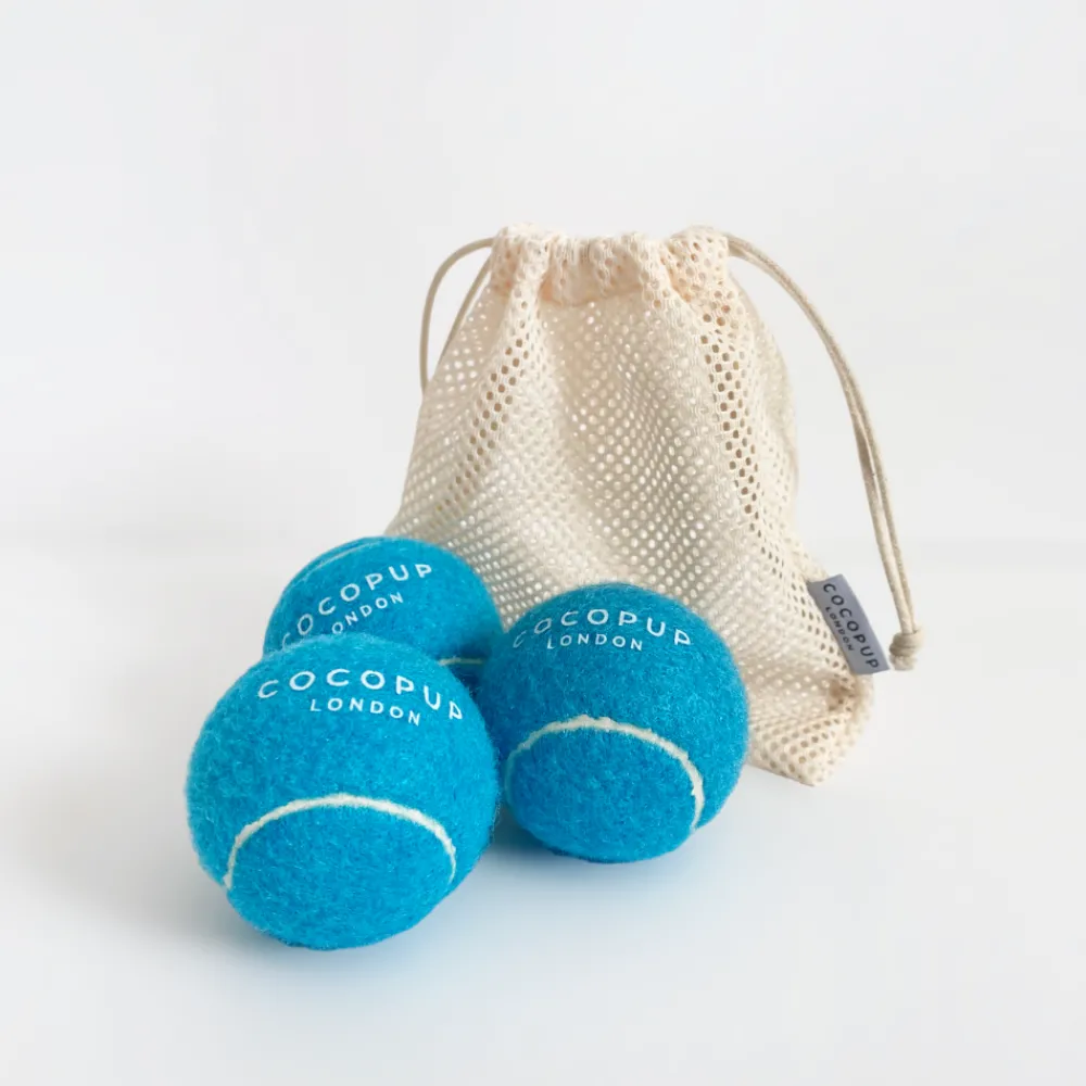 Cocopup Tennis Balls | Tennis Balls ðū-Tennis Ball BUNDLE - Bright Blue