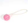 Cocopup Tennis Balls | Tennis Balls 🎾-Tennis Ball Rope Toy - Playful Pink