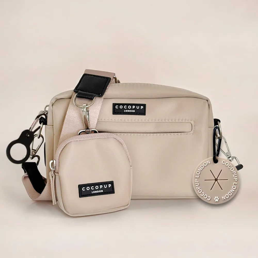 Cocopup Classic Bag Bundles-The Everything Dog Walking Bag Bundle - Caramel Latte