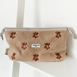 Cocopup Magic Lifestyle Pouch-Theo Embroidered Teddy Magic Lifestyle Pouch - By Coconut Lane