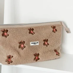 Cocopup Magic Lifestyle Pouch-Theo Embroidered Teddy Magic Lifestyle Pouch - By Coconut Lane