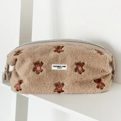 Cocopup Magic Lifestyle Pouch-Theo Embroidered Teddy Magic Lifestyle Pouch - By Coconut Lane