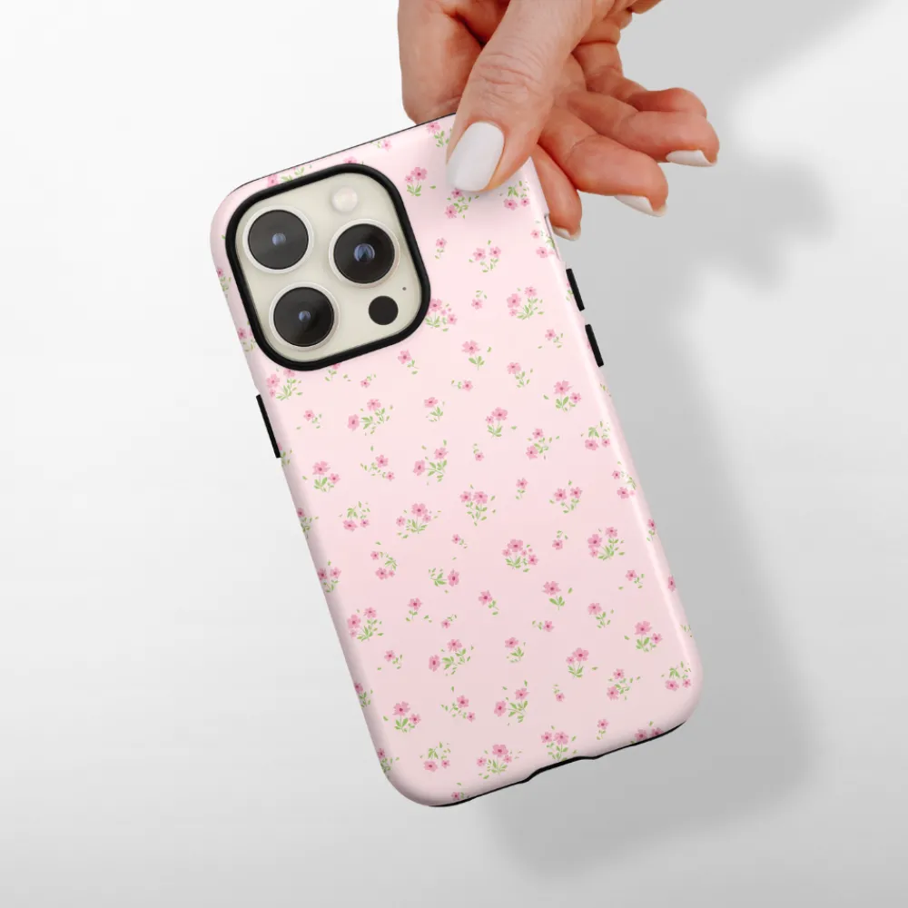 Cocopup Tough Phone Cases-Tough Phone Case - Ditsy Floral Pink