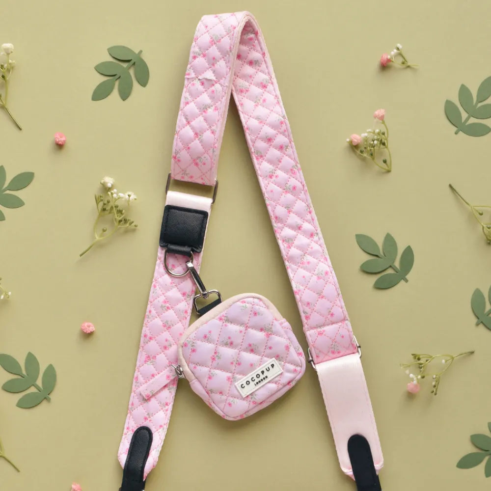 Cocopup Treat Pouches-Treat Pouch - Quilted Ditsy Floral Pink